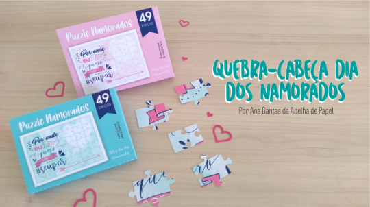 Quebra-Cabeça Dia dos Namorados - Como Fazer na Silhouette - Blog  Silhouette Brasil